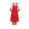 WS Accessories 2 Pocket Apron 60x70cm - Ideal for kitchen, home and garden use [Red]