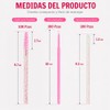 300 Piezas Cepillos para Pestañas y Aplicadores de Labial