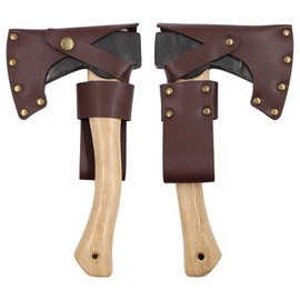 Axe Sheath, Lightweight & Portable Axe Head & Handle Protector Cover for Camping & Outdoor Work(Brown)