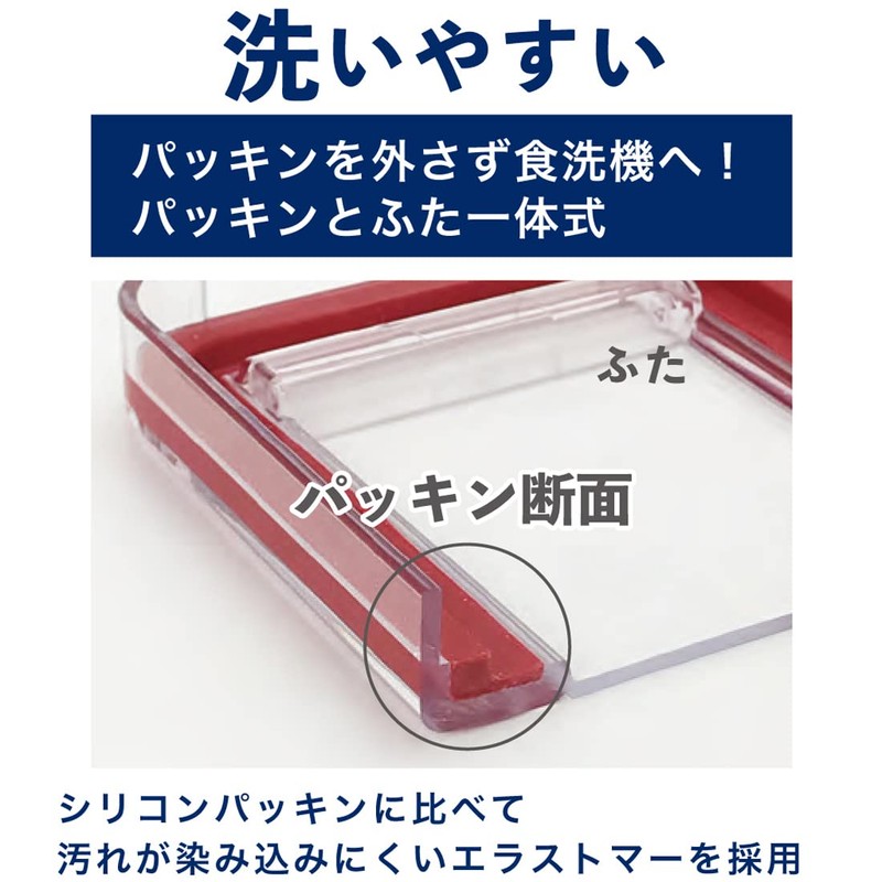 Iwasaki Industrial Lunch Box, 2-Tier, 24.0 fl oz (680 ml),