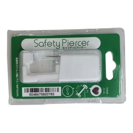 JPS Safety Piercer, Surgical Stainless Steel, For Single Ear, 16G, Earlobe (Heart)