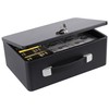 IUZIT Fireproof Document Box with Key Lock, Fire Resistant Safe