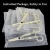 Piercing Clamps - Autdor 25Pcs Piercing Forceps Triangle Slotted Disposable