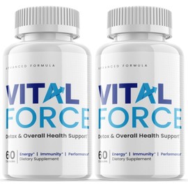 Vital Force Pills - Vital Force Supplement For Detox & Wellness ORIGINAL -2 Pack