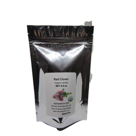 Red Clover Leaf & Flowers - Dried Trifolium pratense Leaf & Flowers C/S by Nature Tea (4 oz)