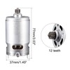 sourcing map DC 18V 20500 rpm Electric Gear Motor 12