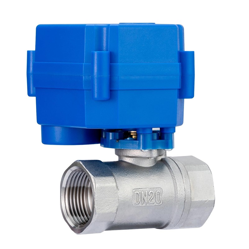 1/2" Motorized Ball Valve Stainless Steel Ball Valve with Full