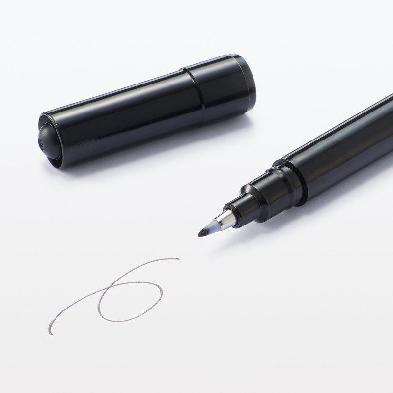 MUJI NBD31A2S Congratulations Twin Pen, Sumi/Thin Ink