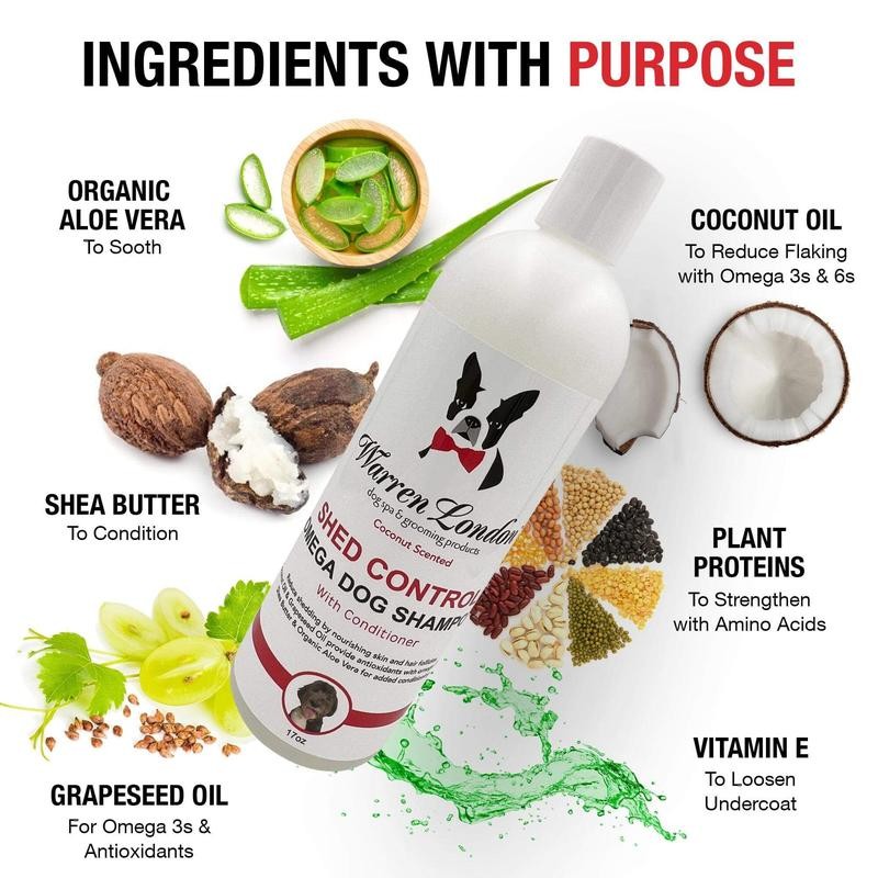 Shed Control Shampoo for Dogs - Professional Size