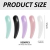 200 Pieces Beauty Scrapers, Cosmetic Spatulas, Mini Makeup Tools, Plastic