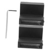 TEHAUX 1Pair Zinc Alloy Barn Door Stopper Sliding Rail Roller