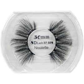 Blackpink 30mm Fake Eyelashes Glamour Faux Mink Max Volume Feather Light