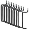 Wideskall 12 Pieces Heavy Duty Garage Storage Screw in Utility