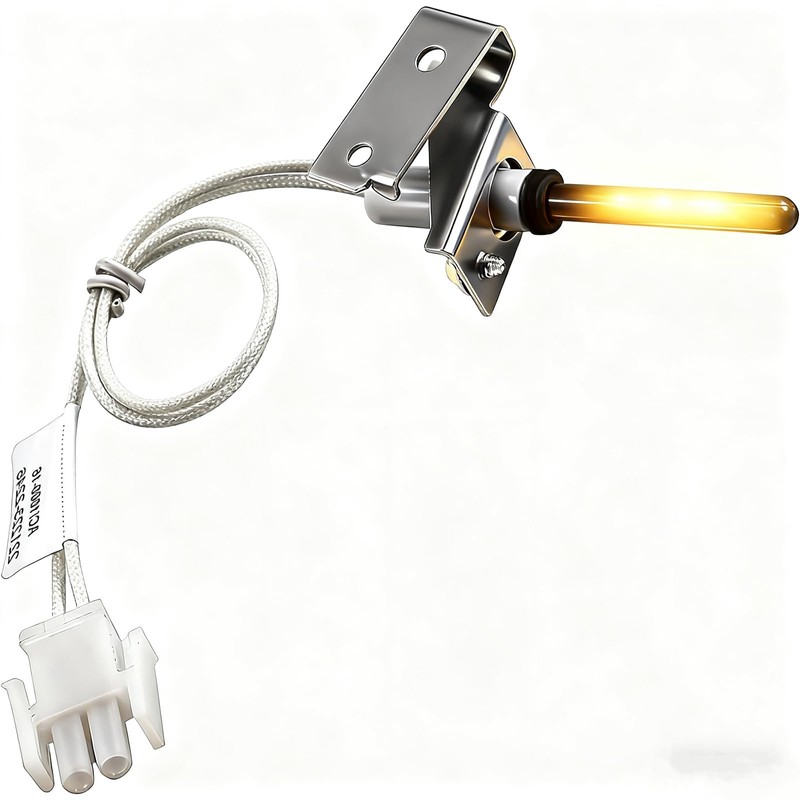 MCAMPAS 903110A 903110 Universal Furnace Hot Surface Ignitor with Plug,