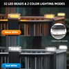 EXCMARK 4x4 Solar Post Cap Lights, Fence Deck Post Lights