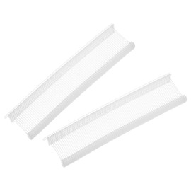 MECCANIXITY 1000 Pcs Standard Tagging Barb Fasteners, 0.4 Inch Clear Tagging Gun Fasteners Tagging Gun Refill Plastic Garment for Clothing Fine Stitch Price Refills Tag Label