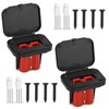 ZEHGCH 2PCS 12-36V Battery Quick Connect/Disconnect Electrical Connector Plug Kit