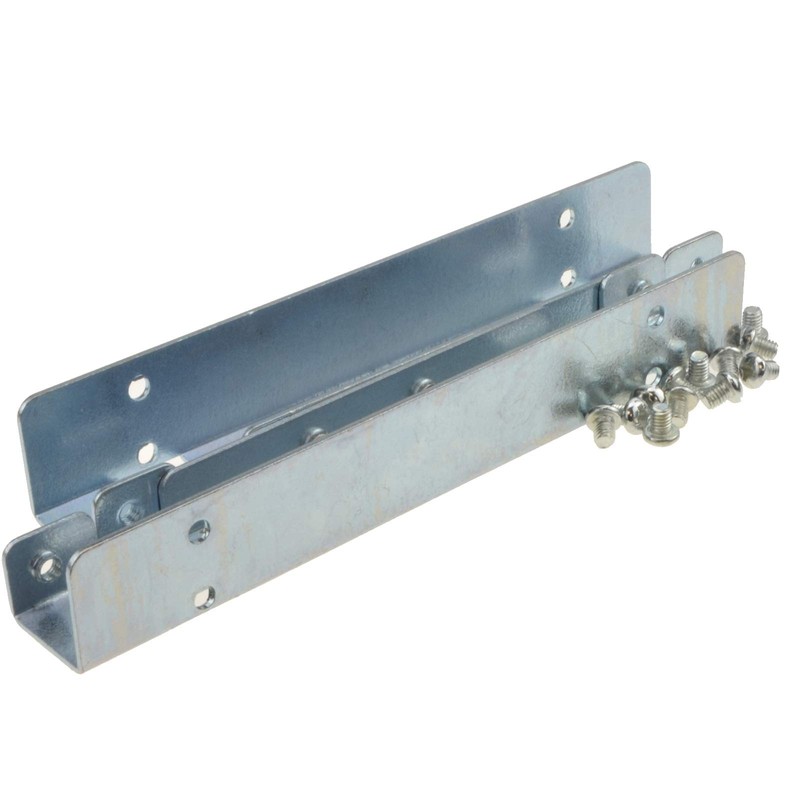 kenable Metal SSD Mounting Rail for 2 x 2.5inch Hard