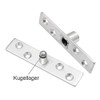 Turntable Cross Plate Swivel Hinge Turnstile Hinge Cabinet Door Revolving