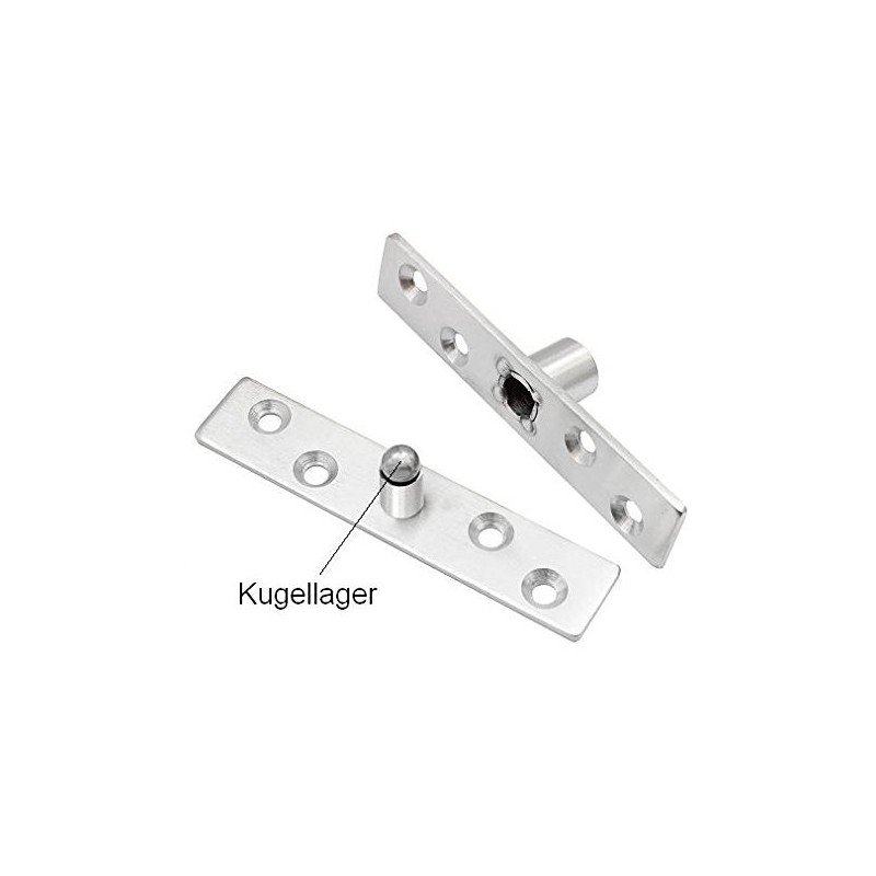 Turntable Cross Plate Swivel Hinge Turnstile Hinge Cabinet Door Revolving