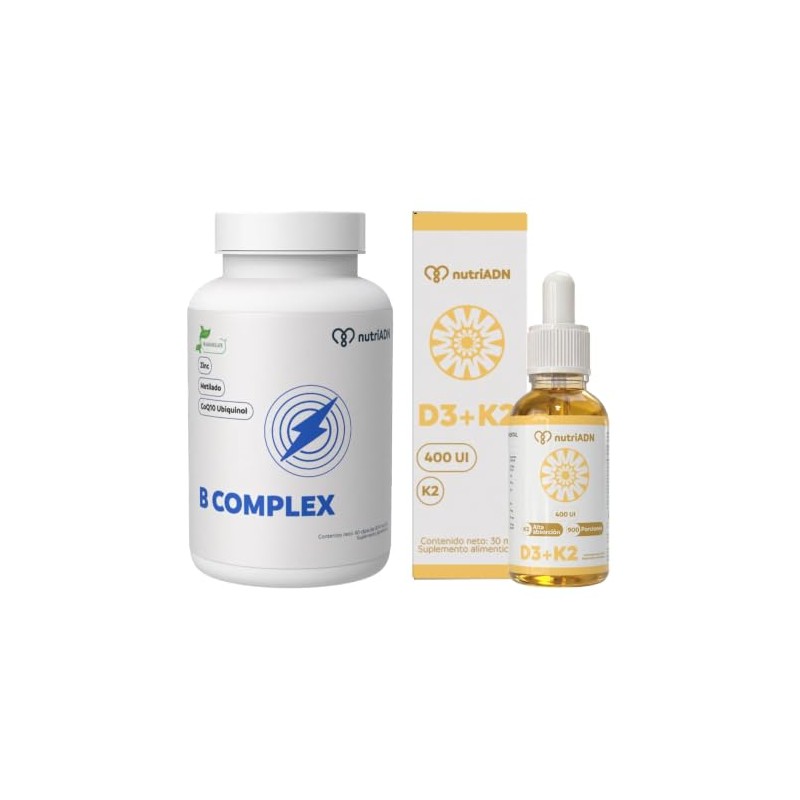 Nutriadn Complex Complejo Metilado Coenzima Q10 Magnesio Colina Zinc Vitamina