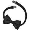 Retreez Solid Matte Color Woven Microfiber Pre-tied Boy's Bow Tie