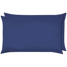 NIYS Luxury Bedding Finest 100% Egyptian Cotton Pillowcase Pair (Navy)
