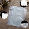 Pack of 20 A5 Binder Pockets, 6 Holes, PVC A5