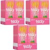 Sticks 3 PACK - Pocky Strawberry Cream Covered Biscuit Sticks,
