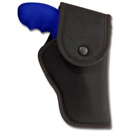 Uncle Mike's Kodra Nylon Large Frame Sidekick Hip Holster with Flap (Size 52, Right Hand)