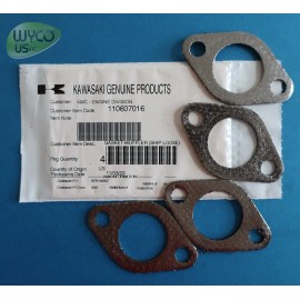 Kawasaki 4 OEM MUFFLER GASKETS, KAWASAKI FH601V, FH641V, FH680V, FH721V, 110607016, 12C18