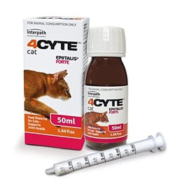 4Cyte Feed Supplement Epiitalis Forte Gel for Cats, 50 ml