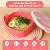 AI LOVE PEACE Microwavable Ramen Bowl Cooker with Lid -