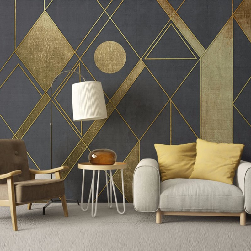 Matte Gold Molding Trim Peel and Stick, Flexible Mirror Border
