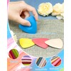 FIVEIZERO 4Pcs Tailors Chalk, Triangle Sewing Chalk for Fabric, Fabric