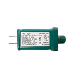 Goodsby Class 2 LED Transformer for Christmas X-Mas Tree Lights, Holiday Lighting, LED String Light 29V 0.45A Power Supply 13W Raintight US Plug Power Adapter UL-Listed TS-13W29V (Left Positive)