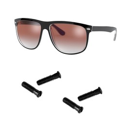 Replacement Silver Screws for RayBan RB4147 BR4181 RB4175 Sunglasses Repair Kit (Set of 4),Screwdriver (Black)