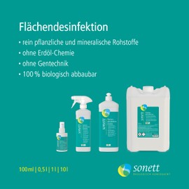 Surface disinfection for kitchen worktops and appliances, food processing, sanitary area. DE3031 0,5 L
