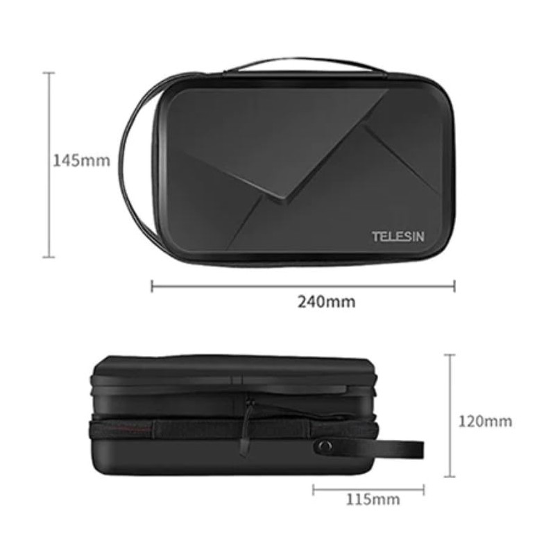 CamGo Telesin Waterproof DIY Carry Case for GoPro / Insta360
