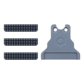 K1-Max Nozzle Cleaning Kit - Upgrade Silicone Brush Wiper for K1C: FYSETC 3PCS Nozzle Cleaner Replacement with Bracket Soft Clean Tool for K1 Extruder Filament Buildup Removal 3D Printer Accessories