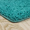 Lavish Home 2 Piece Memory Foam Shag Bath Mat -