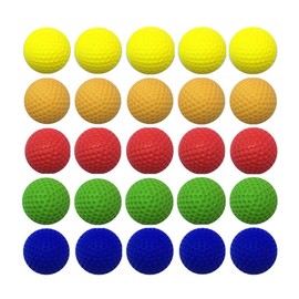 100 Pcs Refill Balls EVA Soft Foam Balls Approx 0.9 Inch in Diameter Refills Foam Balls