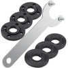 (1+3+3pk) 193465-4 Grinder Flange Angle Wrench Spanner Metal Lock Nut