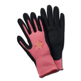 Magid BE338T Bella Women's Comfort Flex Coated Garden Glove, Medium/Large