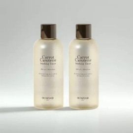 Skinfood 스킨푸드 캐롯 카로틴 수딩 토너 300ml x 2개 Skinfood Carrot Carotene Soothing Toner 300ml x 2 pcs [Soothing toner 300ml x 2 pieces]