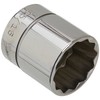 Williams B-1230 3/8 Drive Shallow Socket, 12 Point, 15/16-Inch