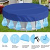 10PCS Pool Cover Weights Winter Pool Water Bag Tarp Water