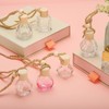 uxcell 100pcs Hanging Car Air Freshener Perfume Bottle, 8ml Pendant