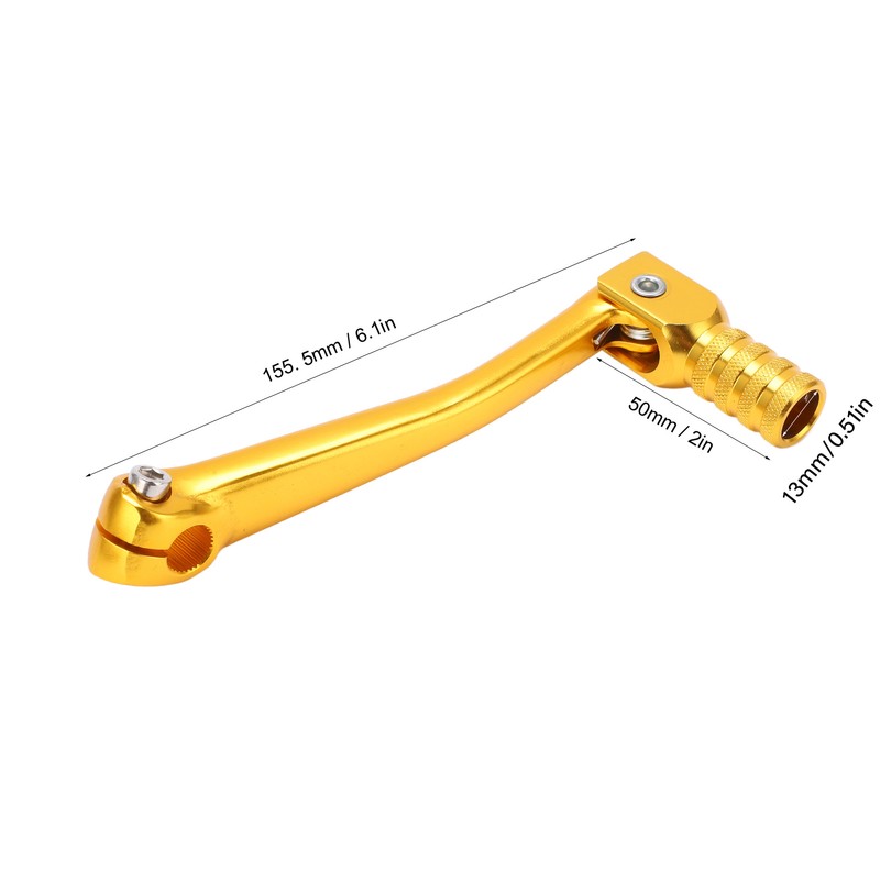 Motorcycle Kick Starter Lever Pedal Sensitive CNC Aluminium Universal Motorbike