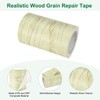 M METERXITY 1巻 木目修理テープ 3.15" x 15フィート 質感リアルな自己粘着性木製床テープ 接点ペーパー 家具/床/ホーム用